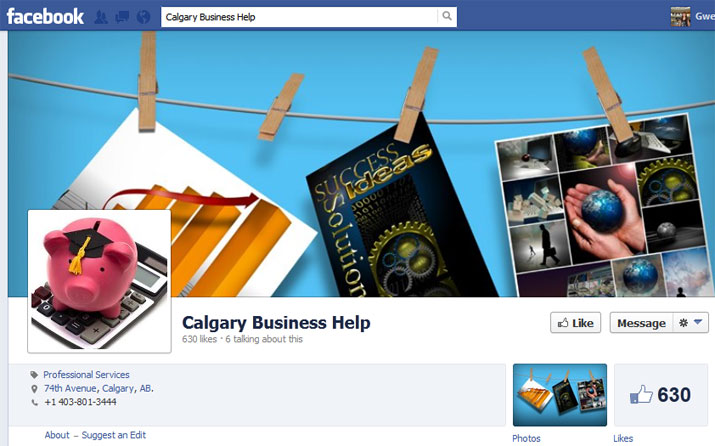 Calgary Business Help Facebook Page